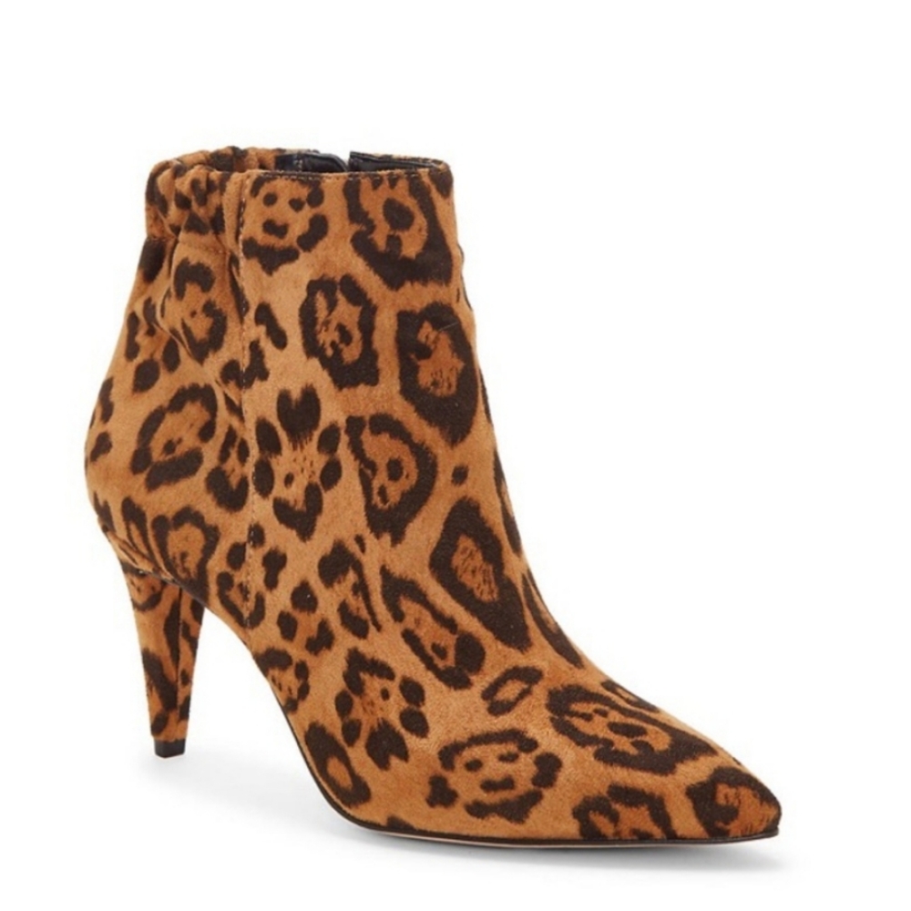 Enzo Angiolini Leopard Print Ankle Boots New without Box Size 8M
